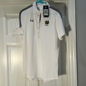 Under Armour White Women’s Hockey Polo shirt